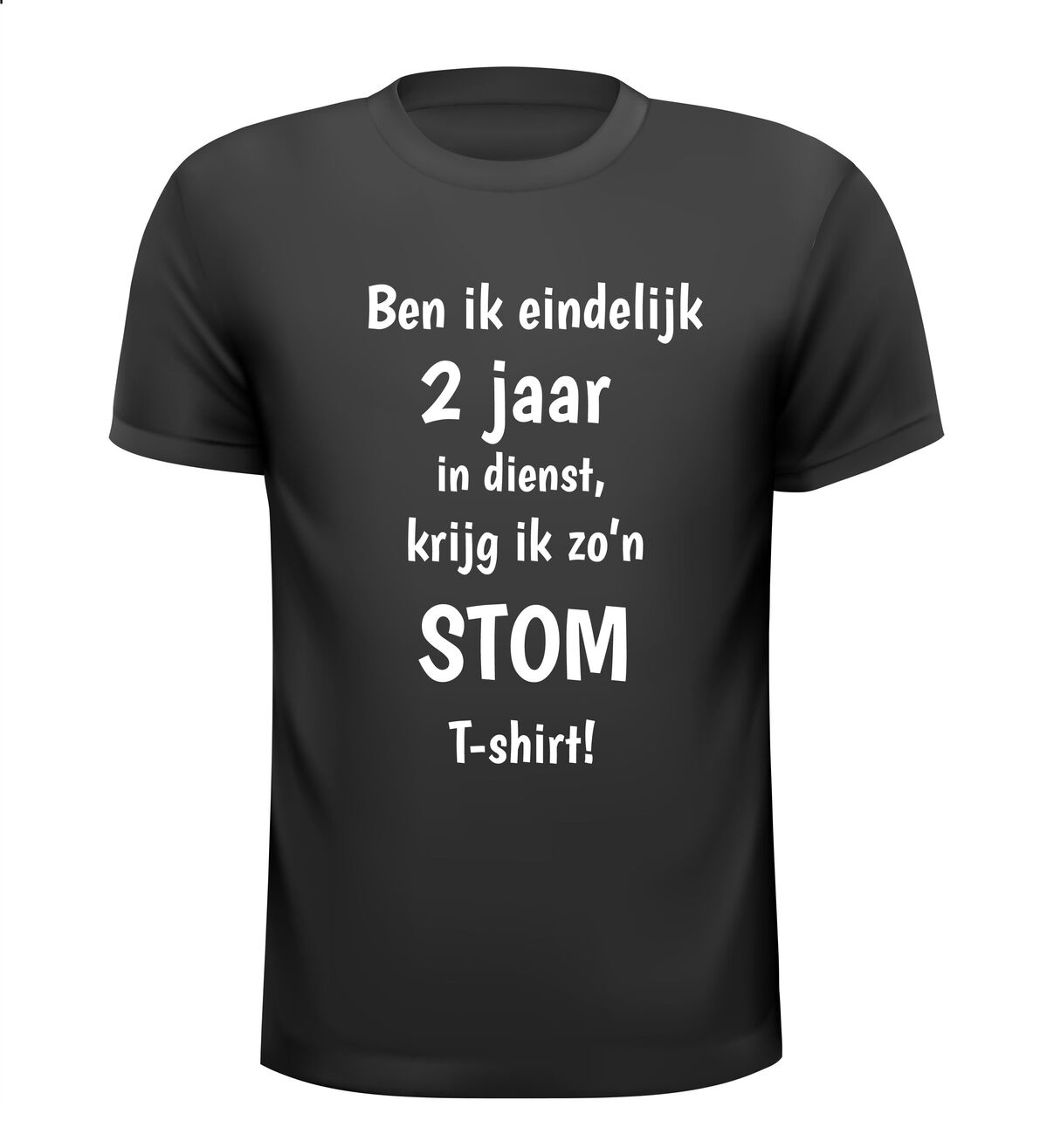 2 Jaar in dienst het iconische stomme shirt jubileum t-Shirt