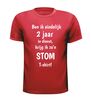 foto 7 2 Jaar in dienst het iconische stomme shirt jubileum t-Shirt