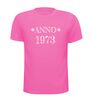 foto 11 Anno 1973 Verjaardag T-shirt bouwjaar 1973 shirt