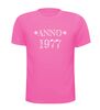 foto 11 Anno 1977 Verjaardag T-shirt bouwjaar 1977 shirt