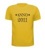 foto 15 Anno 2011 Verjaardag T-shirt bouwjaar 2011 shirt