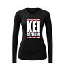 foto 5 Brabantse keigezellig unisex longsleeve  rood-Wit geblokte carnavals favoriet