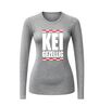 foto 8 Brabantse keigezellig unisex longsleeve  rood-Wit geblokte carnavals favoriet