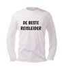 foto 4 De Beste reisleider comfortabele unisex longsleeve voor Échte avonturiers