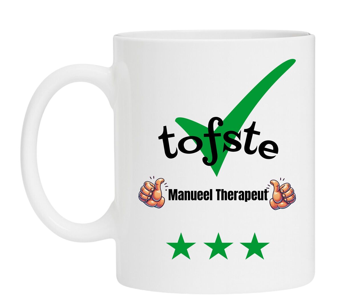 Een leuke mok speciaal voor de tofste Manueel Therapeut