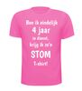 foto 11 Eindelijk 4 jaar in dienst t shirt  het stomme shirt edition