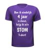 foto 3 Eindelijk 4 jaar in dienst t shirt  het stomme shirt edition