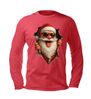 foto 3 Grappig Kerstmannen shirtje! De kerstman breekt uit het T-shirt lange mouw