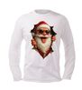foto 4 Grappig Kerstmannen shirtje! De kerstman breekt uit het T-shirt lange mouw