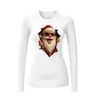 foto 6 Grappig Kerstmannen shirtje! De kerstman breekt uit het T-shirt lange mouw