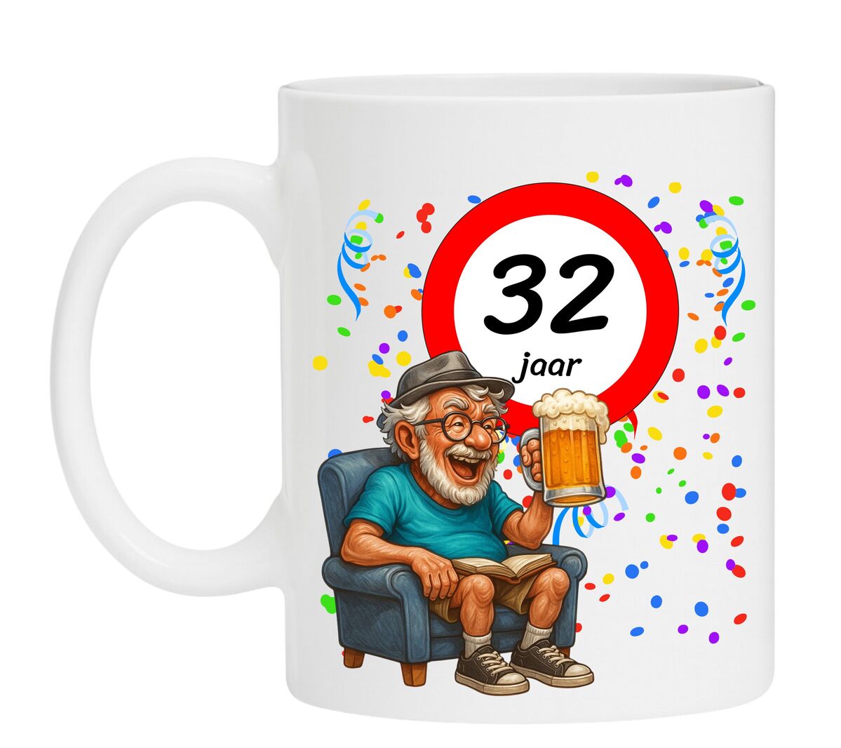 Grappige Verjaardagsmok voor Mannen – Bierliefhebber - 32 jaar