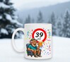 foto 2 Grappige Verjaardagsmok voor Mannen – Bierliefhebber - 39 jaar