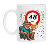 Grappige Verjaardagsmok voor Mannen – Bierliefhebber - 48 jaar