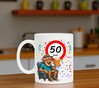 foto 2 Grappige Verjaardagsmok voor Mannen – Bierliefhebber - 50 jaar