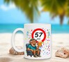 foto 3 Grappige Verjaardagsmok voor Mannen – Bierliefhebber - 57 jaar