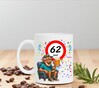 foto 2 Grappige Verjaardagsmok voor Mannen – Bierliefhebber - 62 jaar