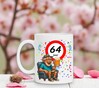 foto 4 Grappige Verjaardagsmok voor Mannen – Bierliefhebber - 64 jaar