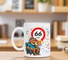 foto 4 Grappige Verjaardagsmok voor Mannen – Bierliefhebber - 66 jaar