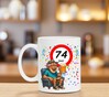 foto 2 Grappige Verjaardagsmok voor Mannen – Bierliefhebber - 74 jaar
