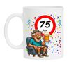 Grappige Verjaardagsmok voor Mannen – Bierliefhebber - 75 jaar