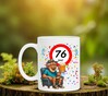 foto 2 Grappige Verjaardagsmok voor Mannen – Bierliefhebber - 76 jaar