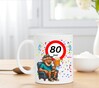 foto 2 Grappige Verjaardagsmok voor Mannen – Bierliefhebber - 80 jaar