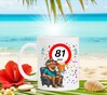 foto 3 Grappige Verjaardagsmok voor Mannen – Bierliefhebber - 81 jaar