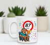 foto 2 Grappige Verjaardagsmok voor Mannen – Bierliefhebber - 87 jaar