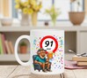 foto 4 Grappige Verjaardagsmok voor Mannen – Bierliefhebber - 91 jaar