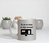 foto 3 Ik zit liever in mijn caravan luxe zilveren glitter mok