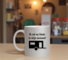 foto 4 Ik zit liever in mijn caravan luxe zilveren glitter mok