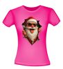 foto 12 Kerstman shirt grappig De kerstman kruipt uit shirt!