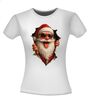 foto 14 Kerstman shirt grappig De kerstman kruipt uit shirt!