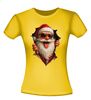 foto 16 Kerstman shirt grappig De kerstman kruipt uit shirt!