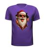 foto 3 Kerstman shirt grappig De kerstman kruipt uit shirt!