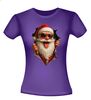 foto 4 Kerstman shirt grappig De kerstman kruipt uit shirt!