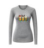 foto 8 Kerstshirtje met bierprint opdruk longsleeve kerst sfeer