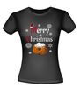 foto 2 Leuke fout T-shirt voor de kerst Merry Christmas olliebollen shirt