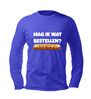 foto 2 Longsleeve mag ik wat bestellen? Grappig Shirt lange mouwen met frikandel speciaal perfect voor snackbarfans en snackkoningen