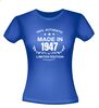 foto 6 Made in 1947 Verjaardag T-shirt 