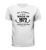 foto 13 Made in 1972 Verjaardag T-shirt 