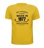 foto 15 Made in 1977 Verjaardag T-shirt 