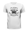 foto 13 Made in 1992 Verjaardag T-shirt 