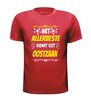 foto 7 Oostzaan t-shirt het allerbeste komt uit 0ostzaan humor en trots in één Shirt