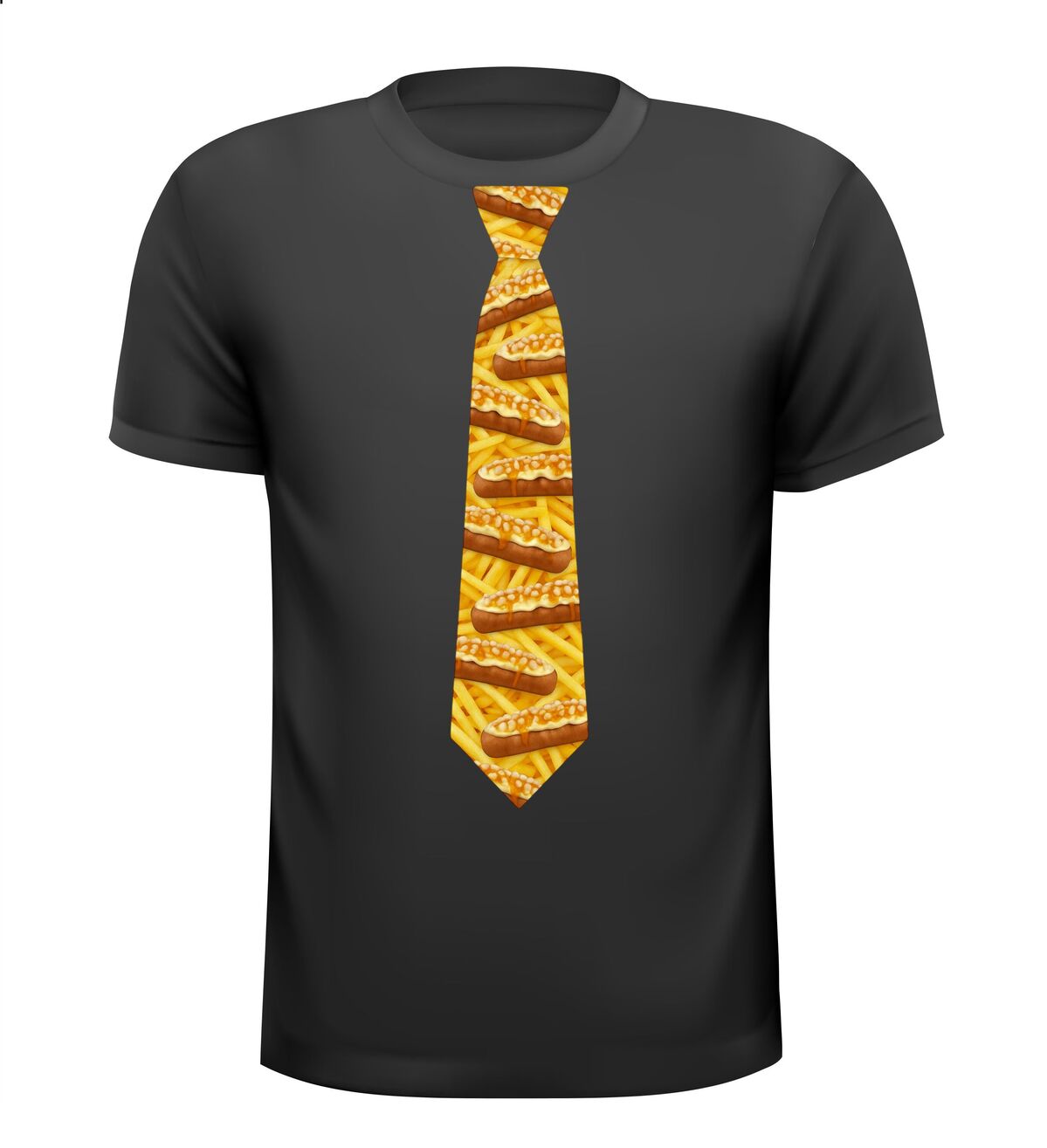 shirtje frikandel speciaal stropdas