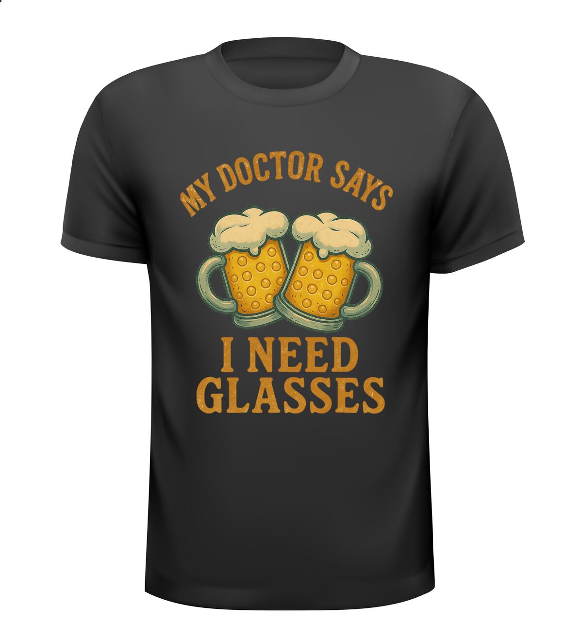 Shirtje My Doctor Says I Need Glasses Vintage look!