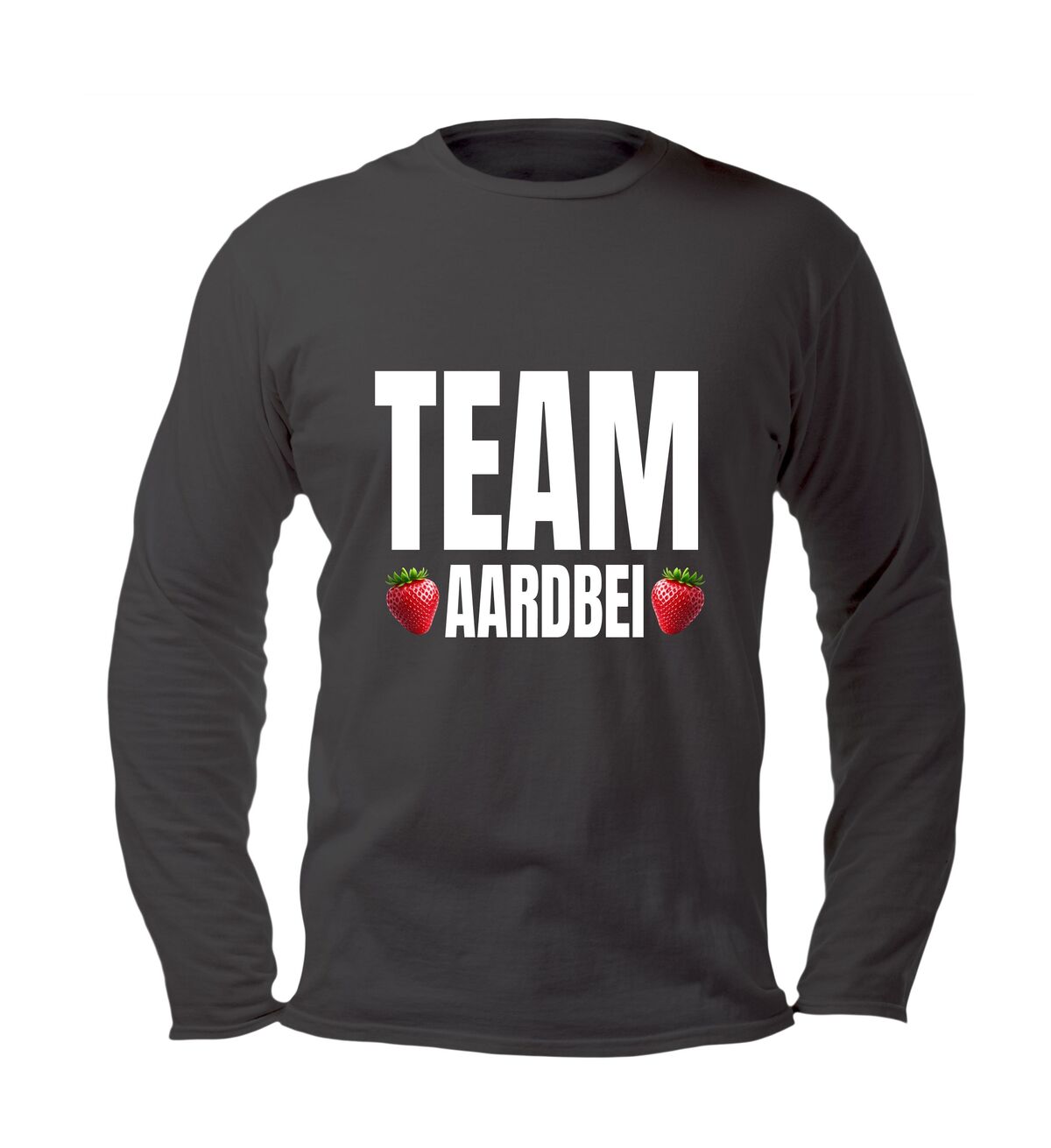 Team aardbei longsleeve must-have voor fruit lovers