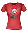foto 4 Uniek Verjaardag T-shirt voor Dames Levensgenieter 26 jaar