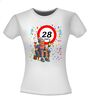 foto 7 Uniek Verjaardag T-shirt voor Dames Levensgenieter 28 jaar