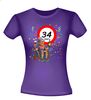 foto 2 Uniek Verjaardag T-shirt voor Dames Levensgenieter 34 jaar